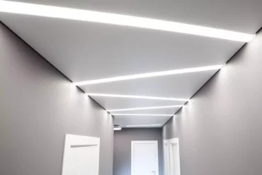 Теневые натяжные потолки